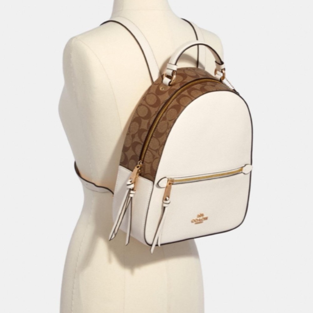 NWT COACH Signature Jordan Backpack